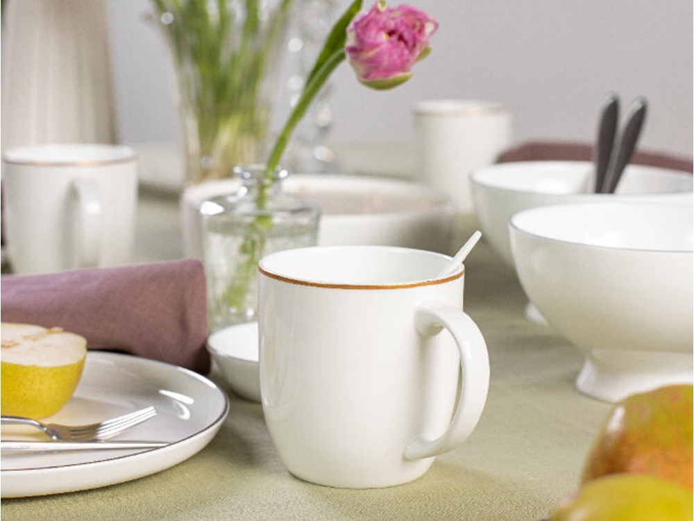 Кружка «CUP 2 UNI WHT» (белый) (Изображение 5)
