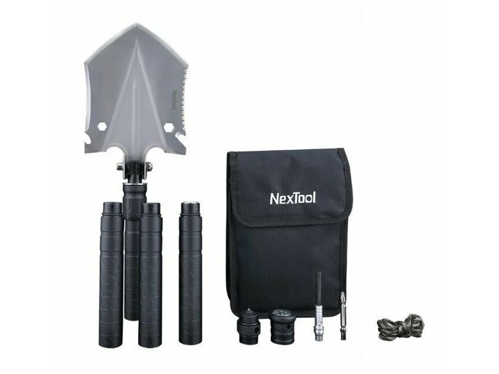 Складная лопата Nextool (черный) (Изображение 2)