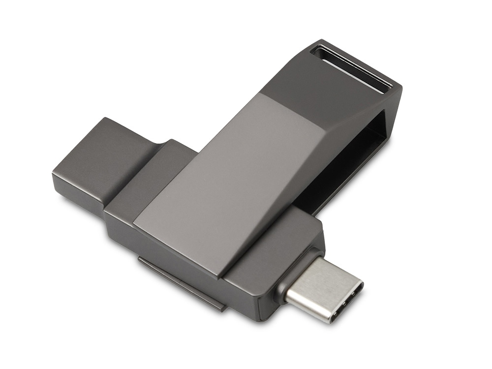 Флешка 64 ГБ USB Type-C и USB 3.0 «Тесла» (Изображение 1)