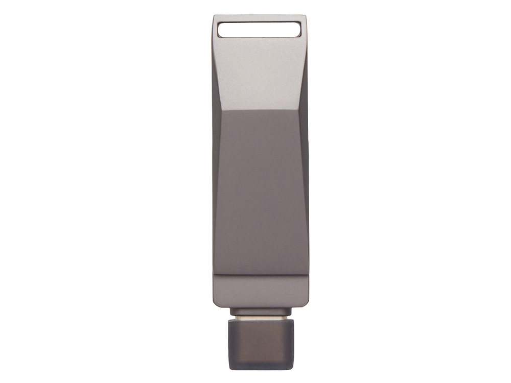 Флешка 64 ГБ USB Type-C и USB 3.0 «Тесла» (темно-серый) (Изображение 5)