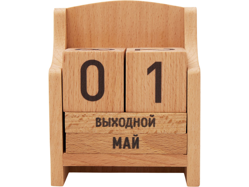 «Вечный» календарь из бука (Изображение 9)