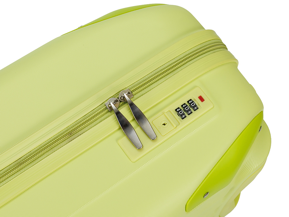 Чемодан «В Отпуск», 42 л S (салатовый) (Изображение 6)