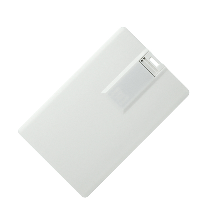 Флеш накопитель USB 2.0 в виде кредитной карты 32GB, пластик, белый (Изображение 2)