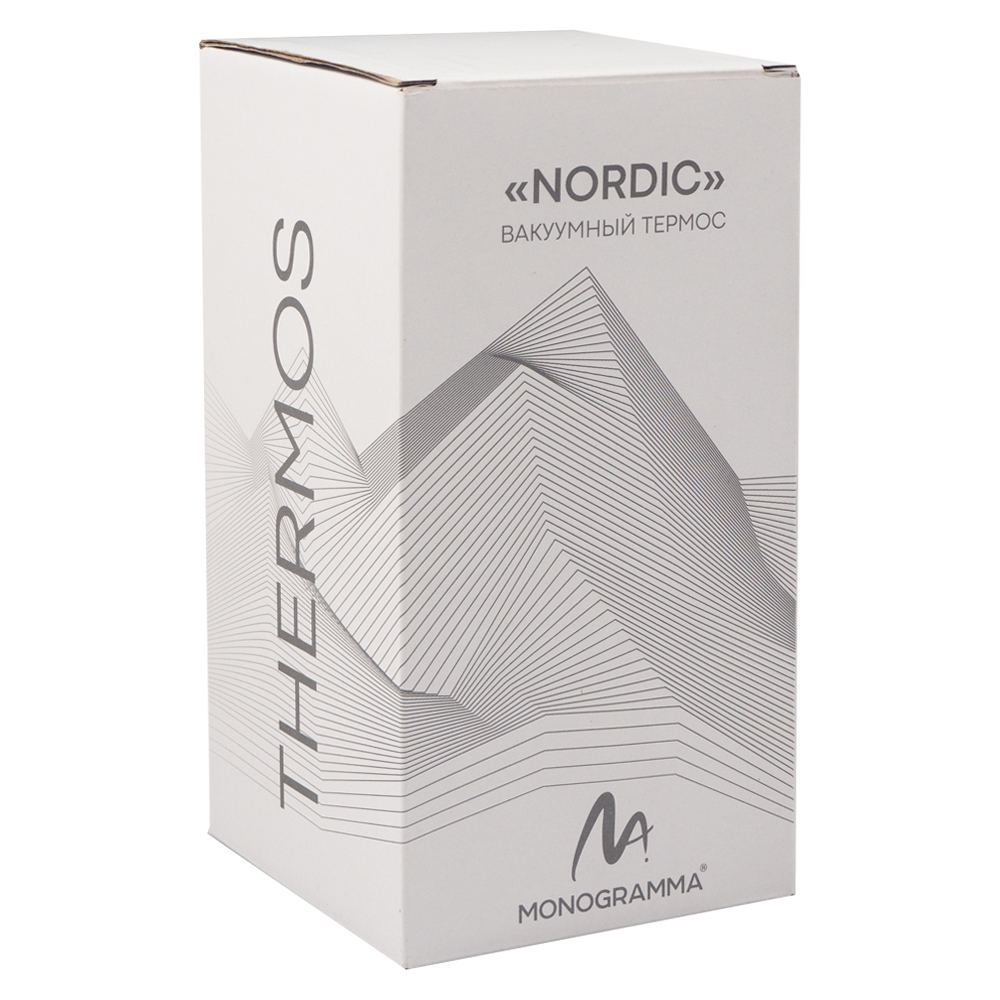 Термос для еды Nordic, 620 мл, металл/пластик, черный (Изображение 5)