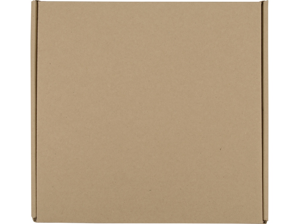 Коробка самосборная "Zand Node", L, 257*246*100 мм, с ложементом под ежедневник и кружку, крафт (Изображение 5)