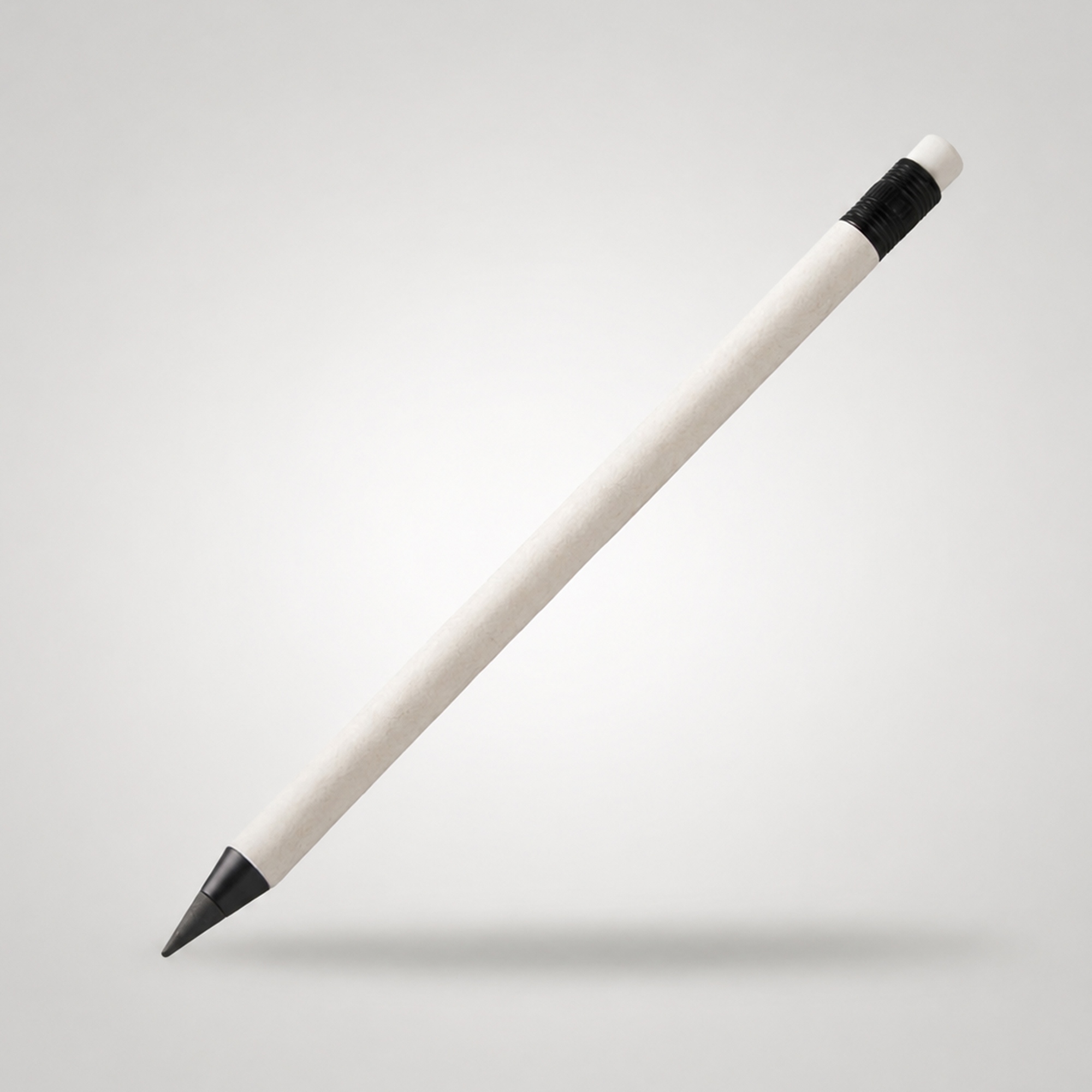 Вечный карандаш из переработанных тетра-паков «Milkpen» (молочно-белый) (Изображение 1)