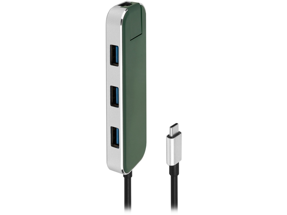 Хаб USB Type-C 3.0 «Chronos» (зеленый) (Изображение 4)
