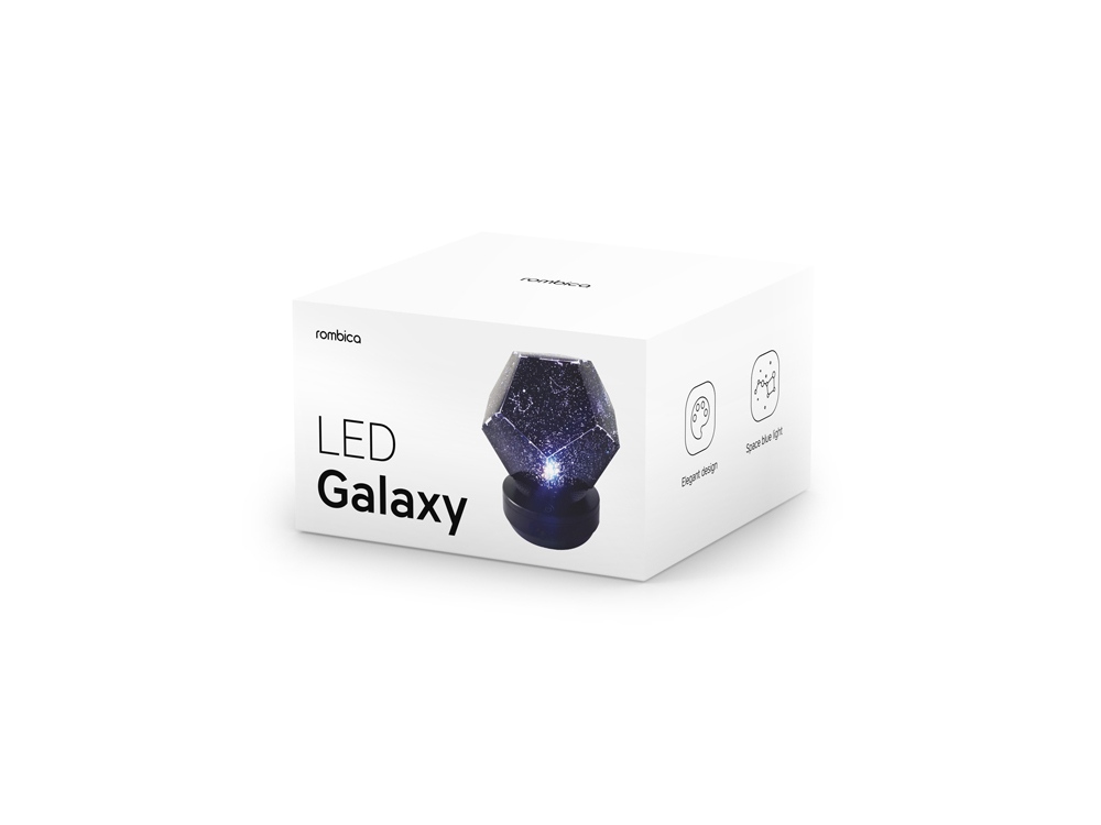 Ночник «LED Galaxy» (черный) (Изображение 3)
