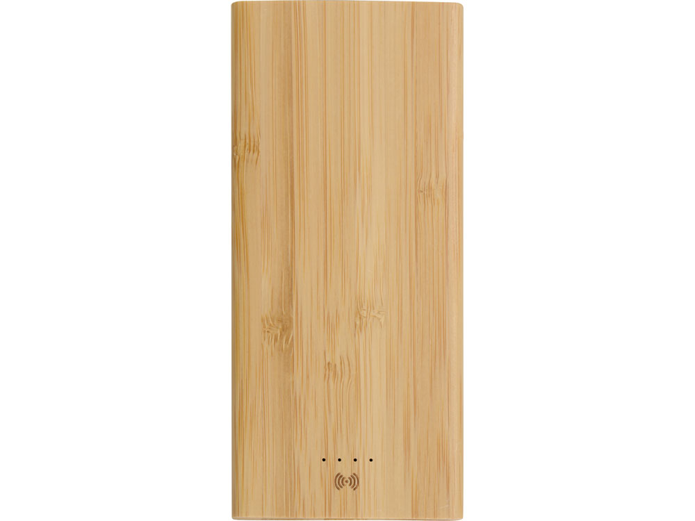 Внешний беспроводной аккумулятор из бамбука «Bamboo Air», 10000 mAh (Изображение 4)