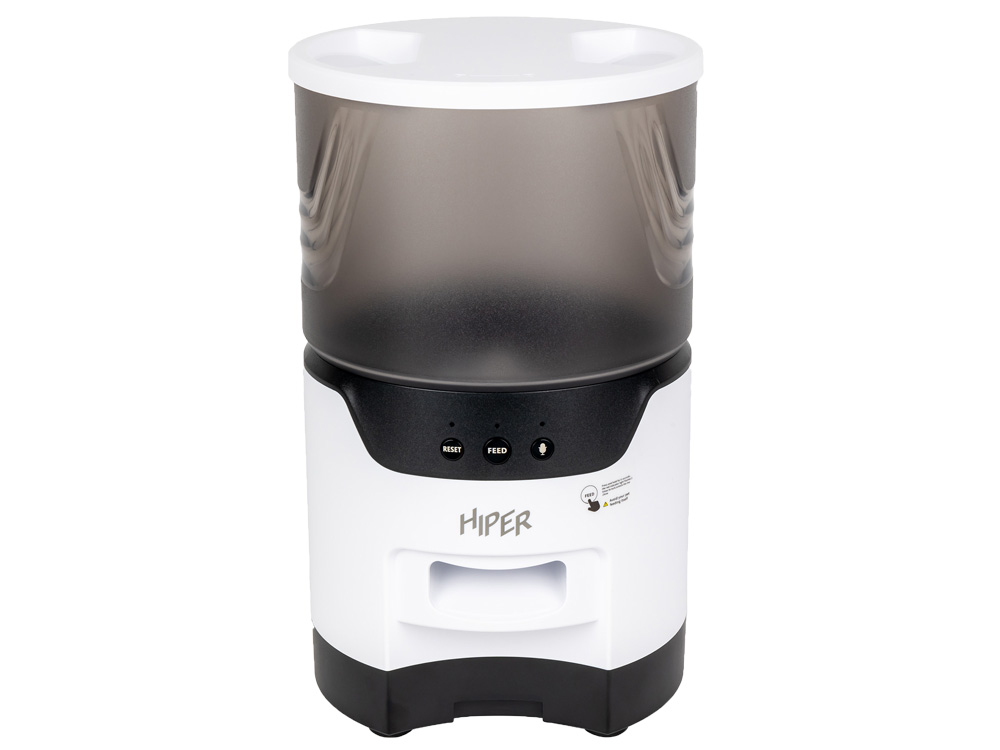 Умная Wi-Fi кормушка «IoT Pet Feeder», 3000 мл (белый, черный) (Изображение 5)