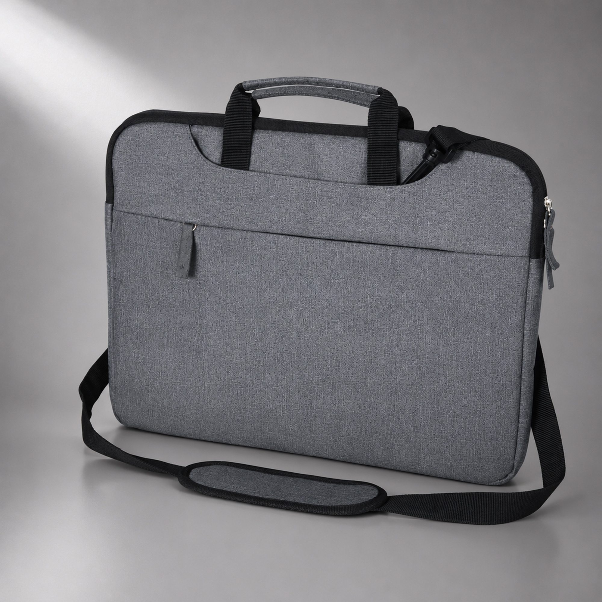 Сумка «Plush» c усиленной защитой ноутбука 15.6 '' (серо-синий) (Изображение 1)
