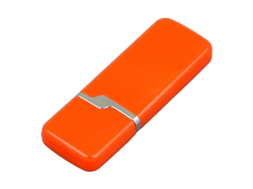 USB 3.0- флешка на 128 Гб с оригинальным колпачком 128ГБ (оранжевый) (Изображение 3)