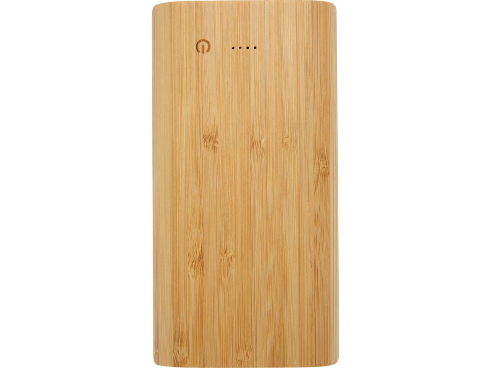 Портативное зарядное устройство «Tulda» из бамбука, 20000 mAh (натуральный) (Изображение 2)