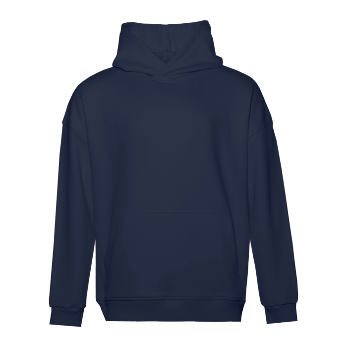 Худи унисекс STAN оверсайз футер без начёса 350, 66 (Тёмно-синий) 54/XXL