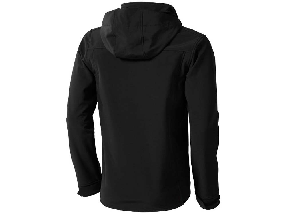Куртка софтшел Langley мужская (черный) 3XL (Изображение 5)