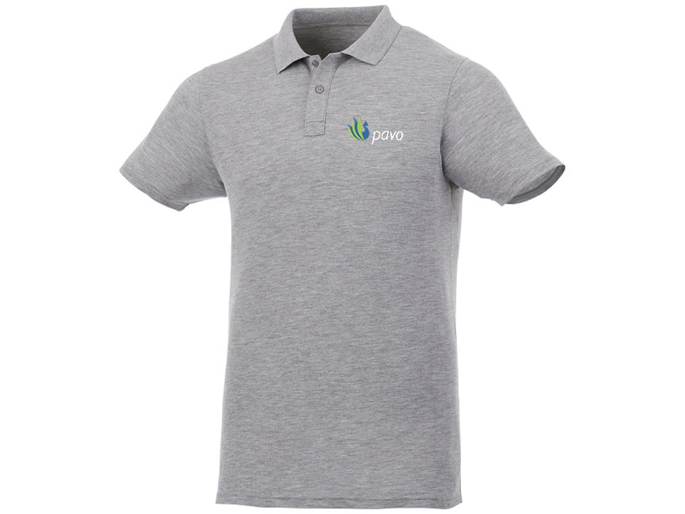 Рубашка поло Liberty мужская (серый) XL (Изображение 6)
