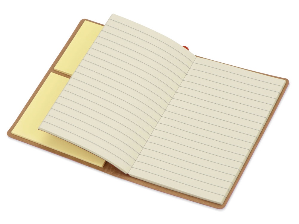 Набор стикеров Write and stick с ручкой и блокнотом (серый)  (Изображение 3)
