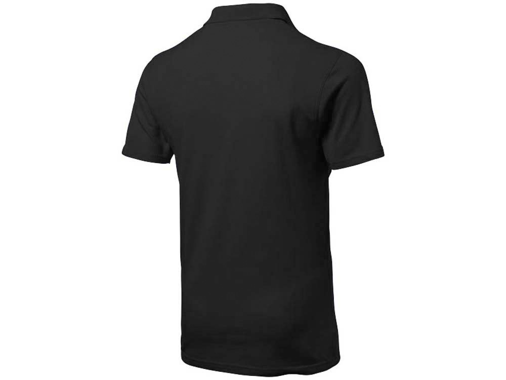 Рубашка поло First 2.0 мужская (черный) 4XL (Изображение 2)