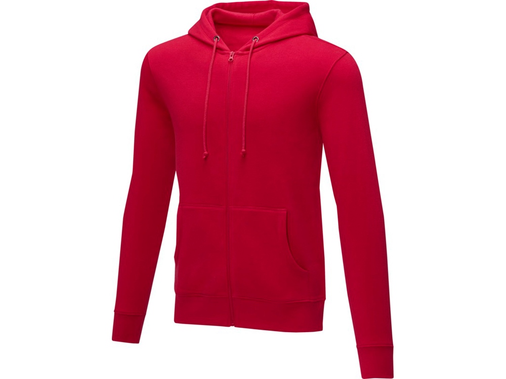 Толстовка на молнии Theron мужская (красный) 3XL (Изображение 1)