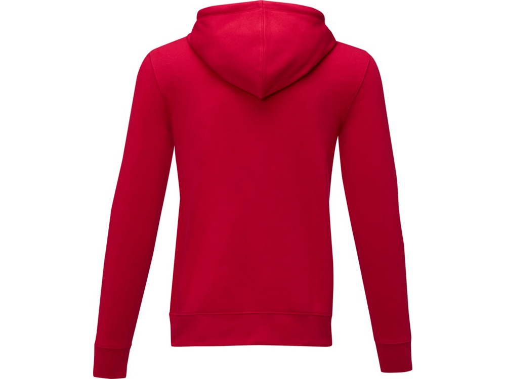 Толстовка на молнии Theron мужская (красный) 3XL (Изображение 3)