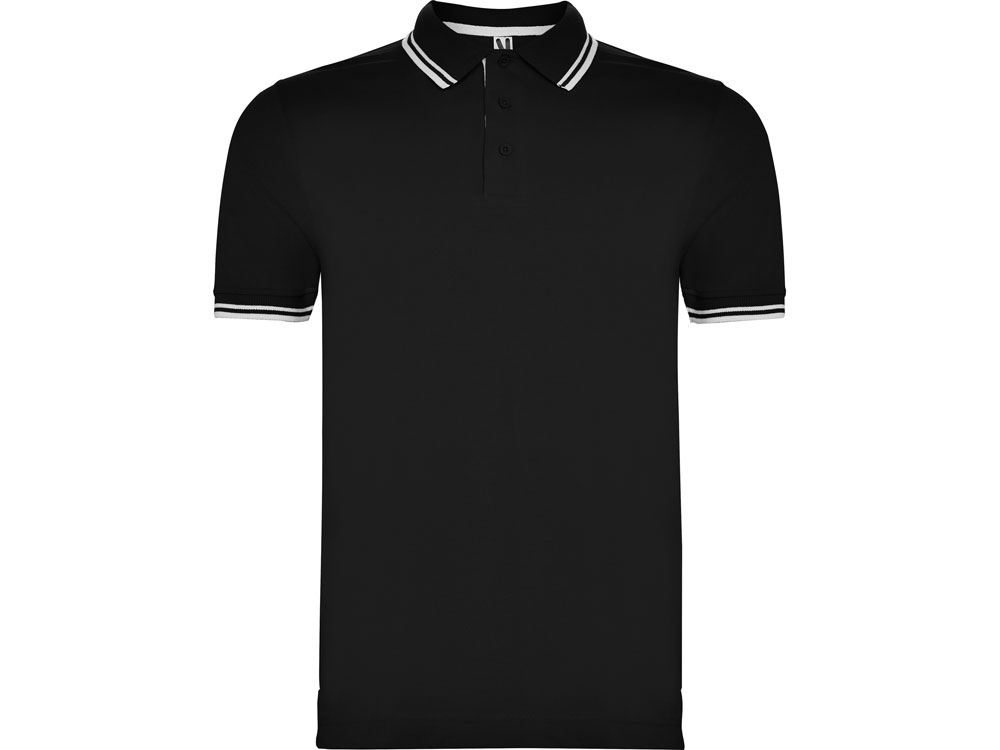 Рубашка поло Montreal мужская (черный) 2XL (Изображение 1)