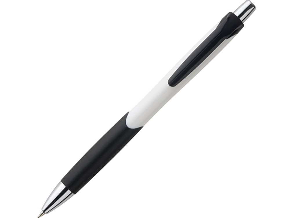 Ручка пластиковая шариковая с противоскользящим покрытием CARIBE (Изображение 1)