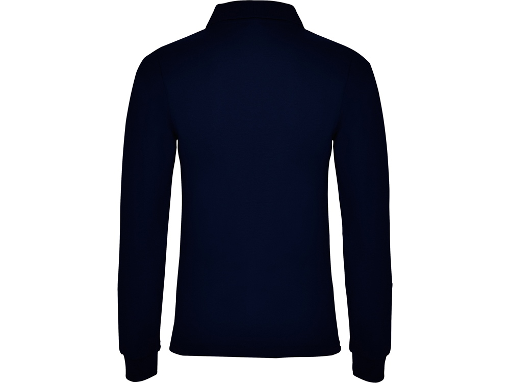 Рубашка поло Estrella женская с длинным рукавом (navy) M (Изображение 2)