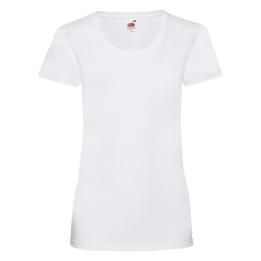 Футболка "Lady-Fit Valueweight T", белый_L, 100% х/б, 160 г/м2 (Изображение 1)