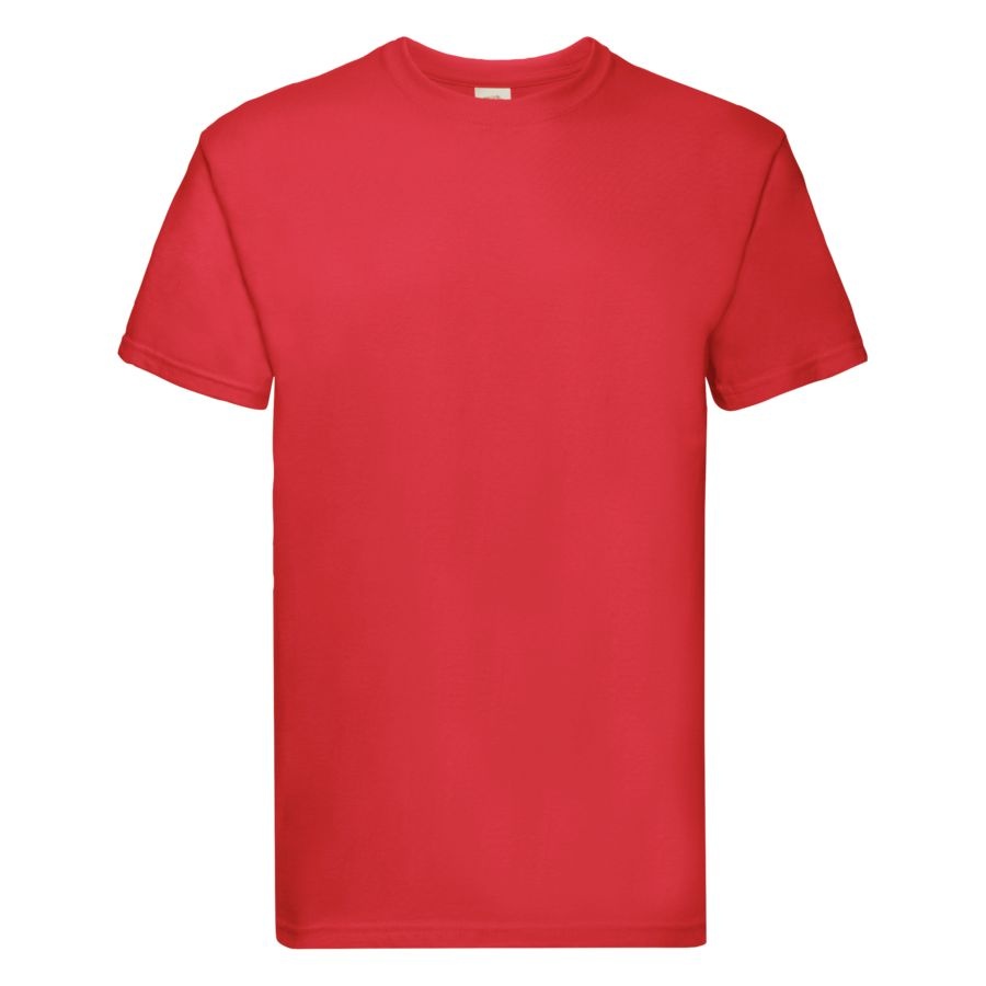 Футболка мужская "Super Premium T", красный_M, 100% х/б, 205 г/м2 (Изображение 1)
