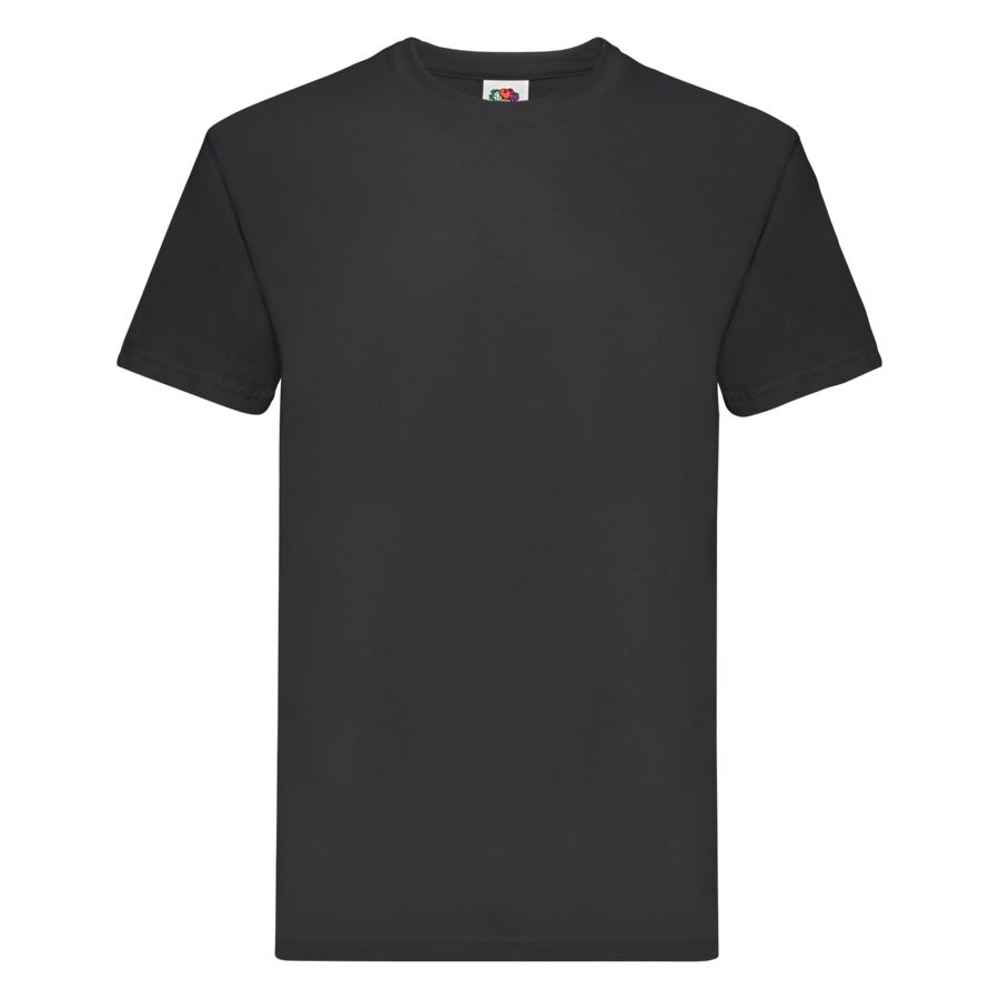 Футболка мужская "Super Premium T", черный_S, 100% х/б, 205 г/м2 (Изображение 1)