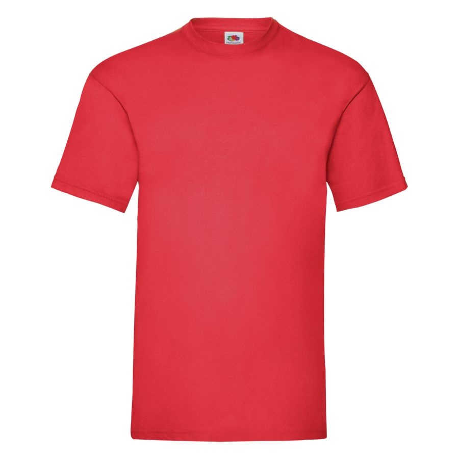 Футболка мужская VALUEWEIGHT T 165, красный_3XL, 100% хлопок (Изображение 1)