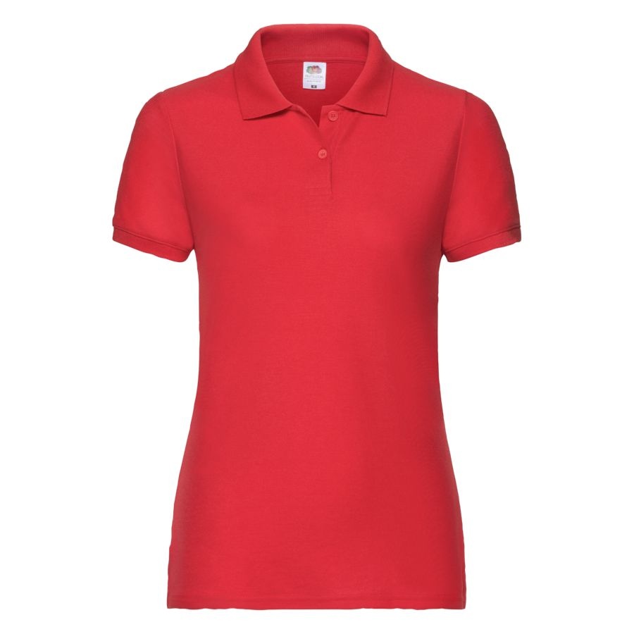 Поло "Lady-Fit 65/35 Polo", красный_XL, 65% п/э, 35% х/б, 180 г/м2