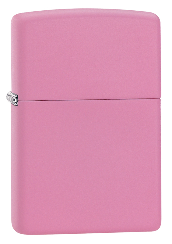 Зажигалка ZIPPO Classic с покрытием Pink Matte, латунь/сталь, розовая, матовая, 38x13x57 мм (Изображение 1)