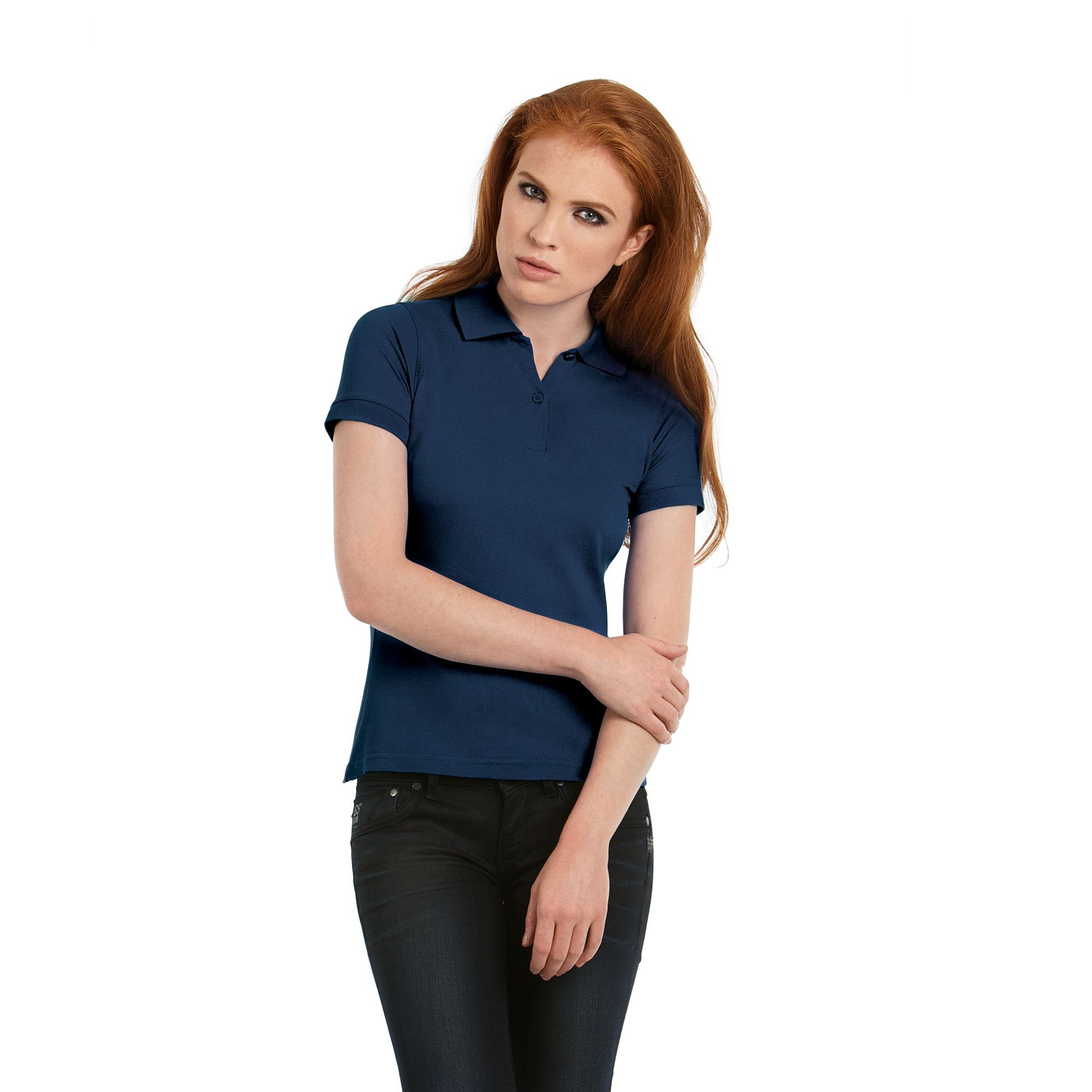 Поло женское Safran Pure/women (темно-синий) XXL (Изображение 1)