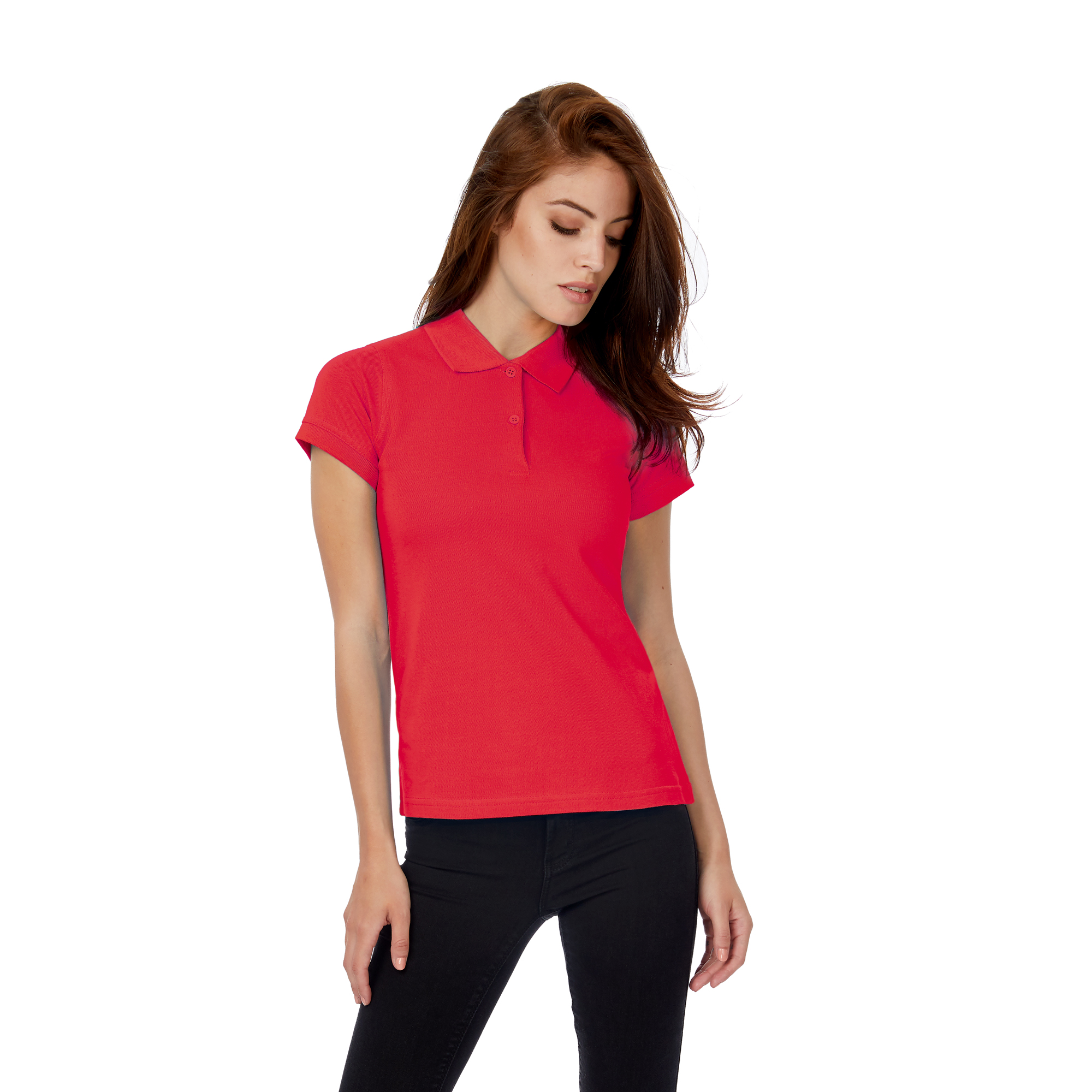 Поло женское Safran Pure/women (красный) XL (Изображение 1)