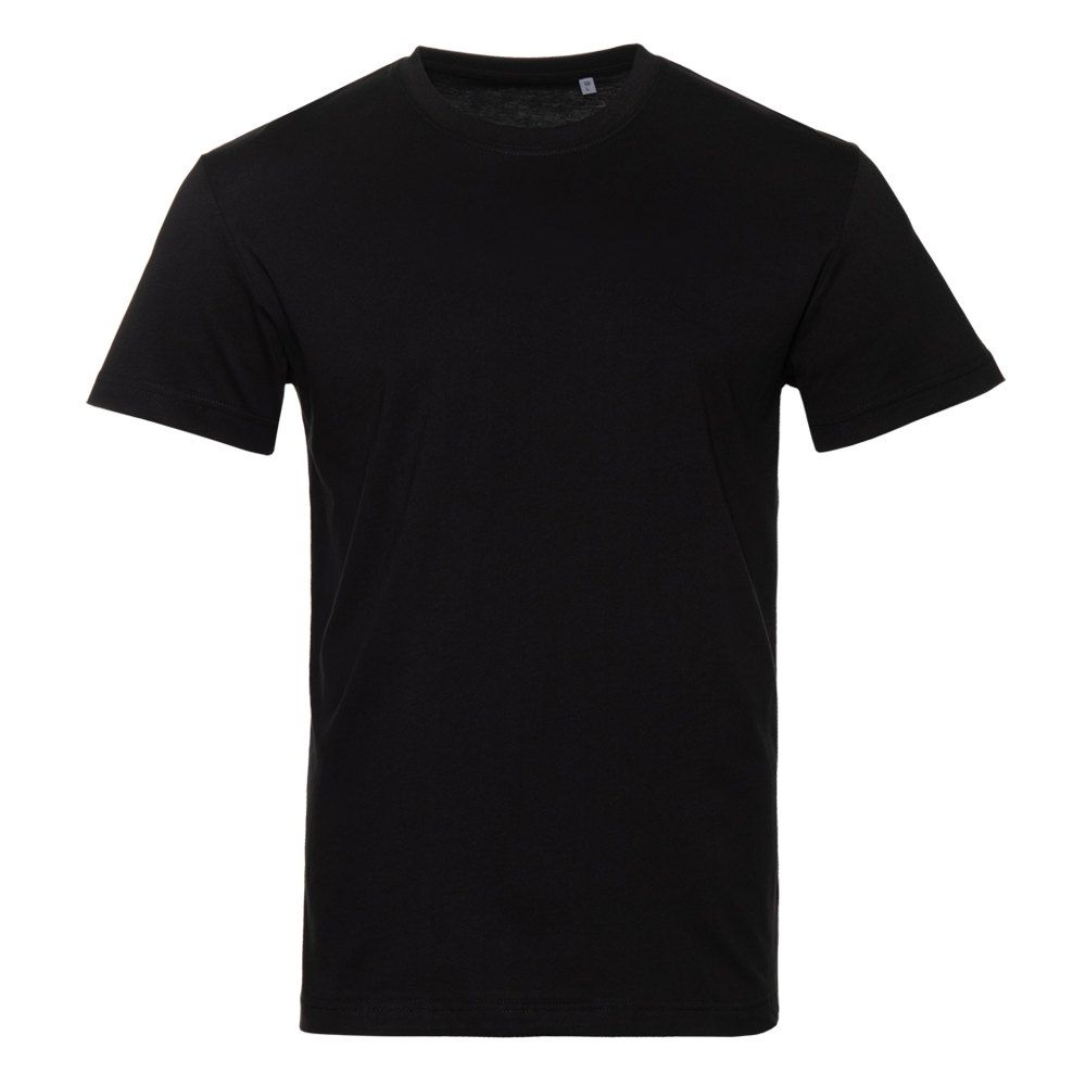 Футболка унисекс STAN, хлопок 150, 51 (Чёрный) 58/4XL