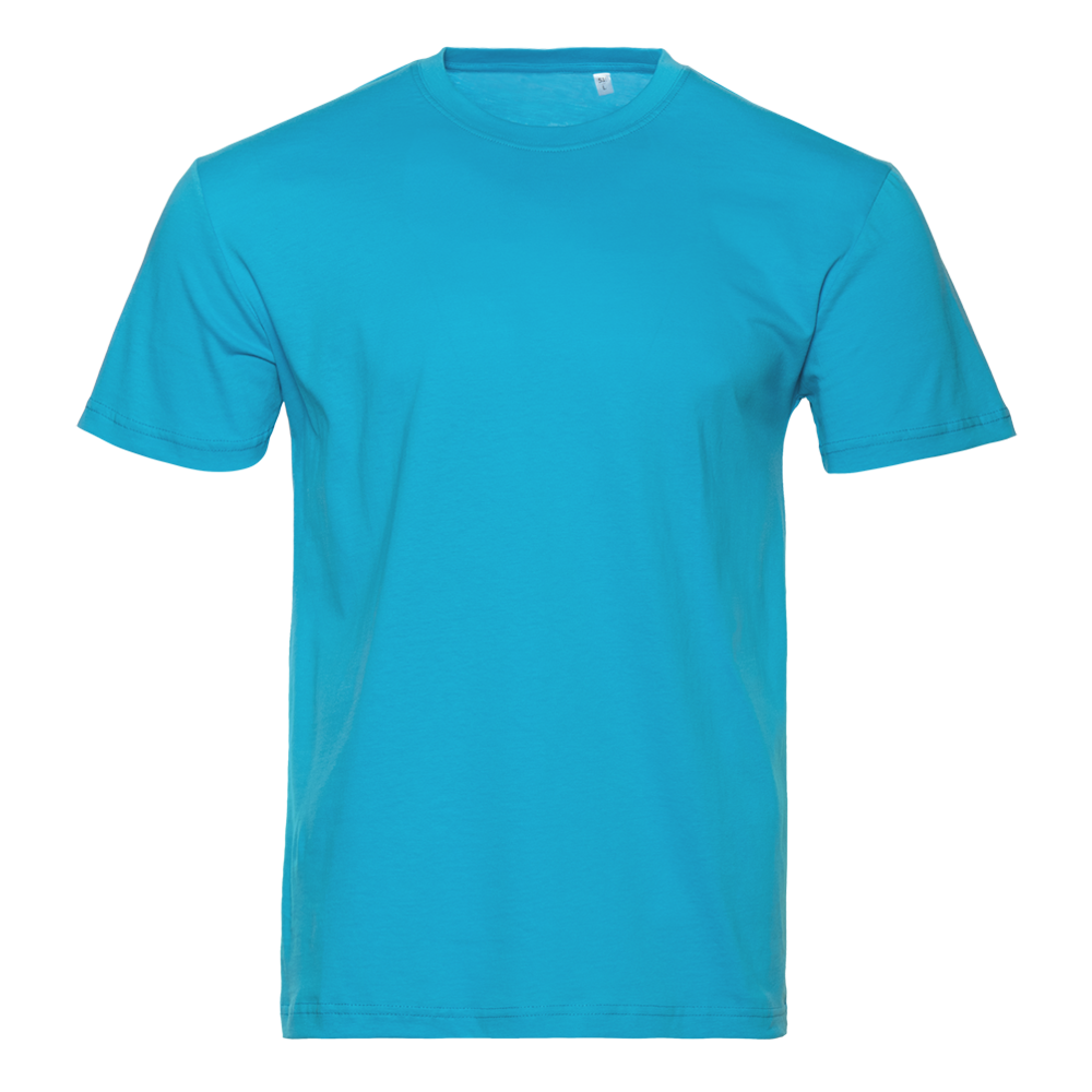 Футболка унисекс STAN, хлопок 150, 51 (Бирюзовый) 52/XL