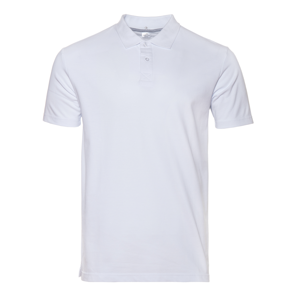 Рубашка поло унисекс STAN хлопок 185, 04U (Белый) 56/XXXL
