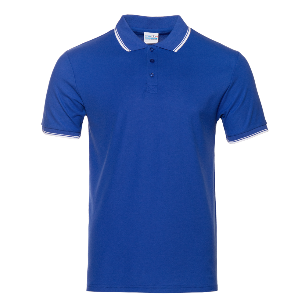 Рубашка мужская 04T (Синий) 5XL/60-62