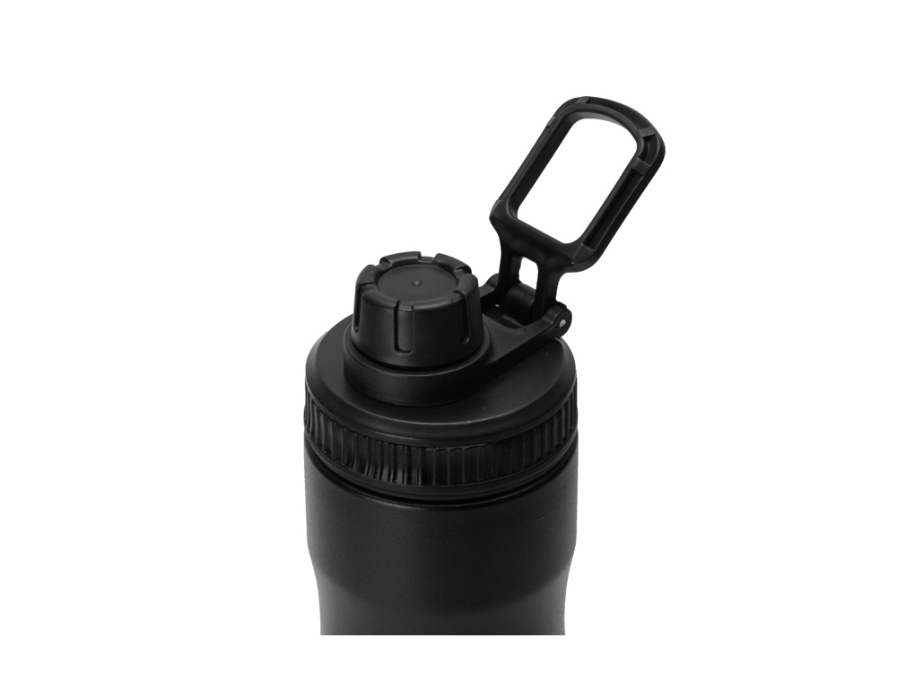 Бутылка для воды из стали Supply, 850 мл (черный)  (Изображение 2)