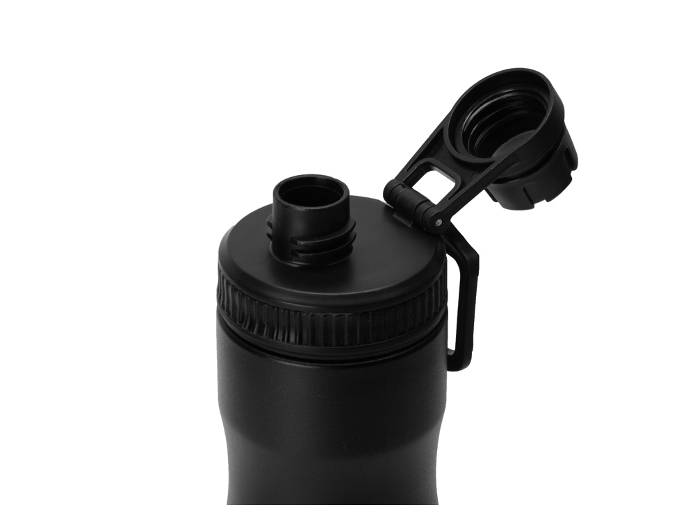 Бутылка для воды из стали Supply, 850 мл (черный)  (Изображение 3)
