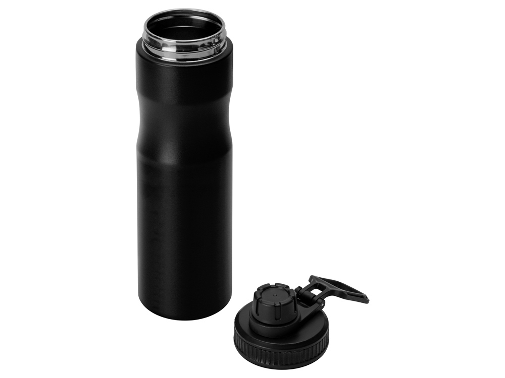 Бутылка для воды из стали Supply, 850 мл (черный)  (Изображение 4)