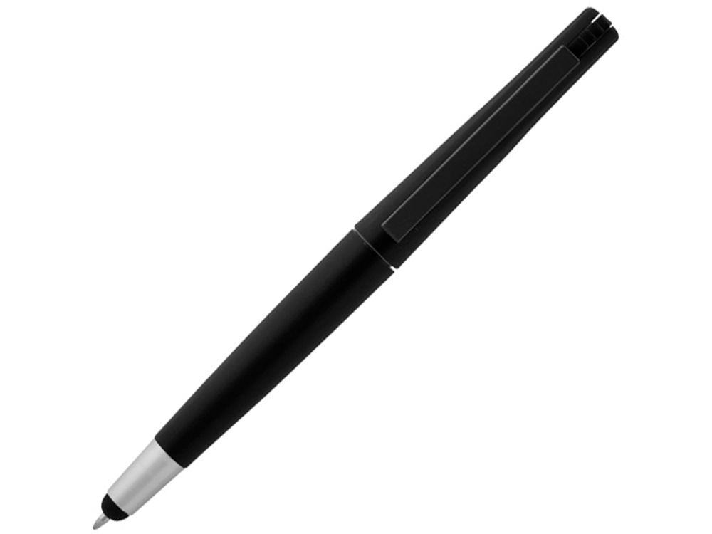 Ручка-стилус шариковая Naju с флеш-картой на 4 Гб (черный) 4Gb