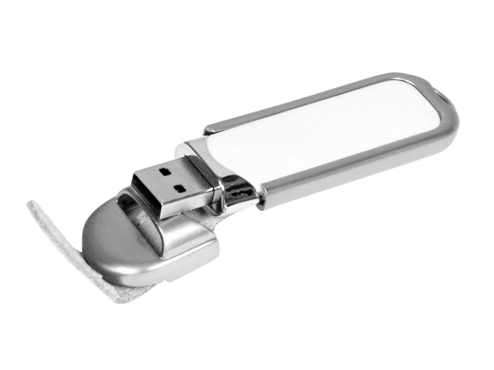 USB 3.0- флешка на 128 Гб с массивным классическим корпусом (Изображение 2)