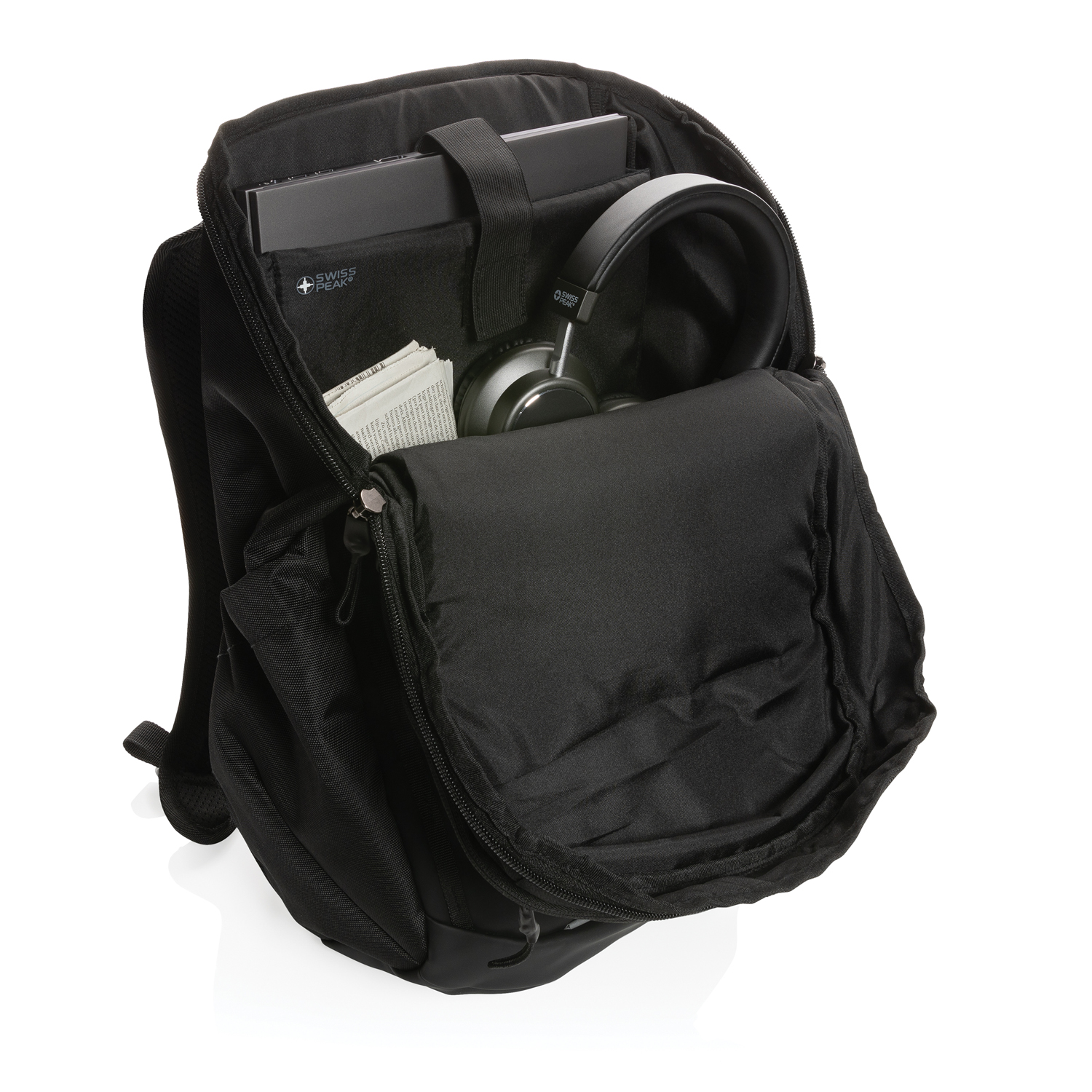 Бизнес-рюкзак Swiss Peak из RPET AWARE™ для ноутбука 15,6" (Изображение 10)