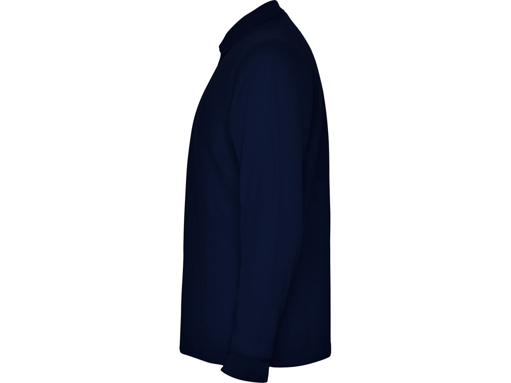 Рубашка поло Carpe мужская с длинным рукавом (navy) 3XL (Изображение 3)