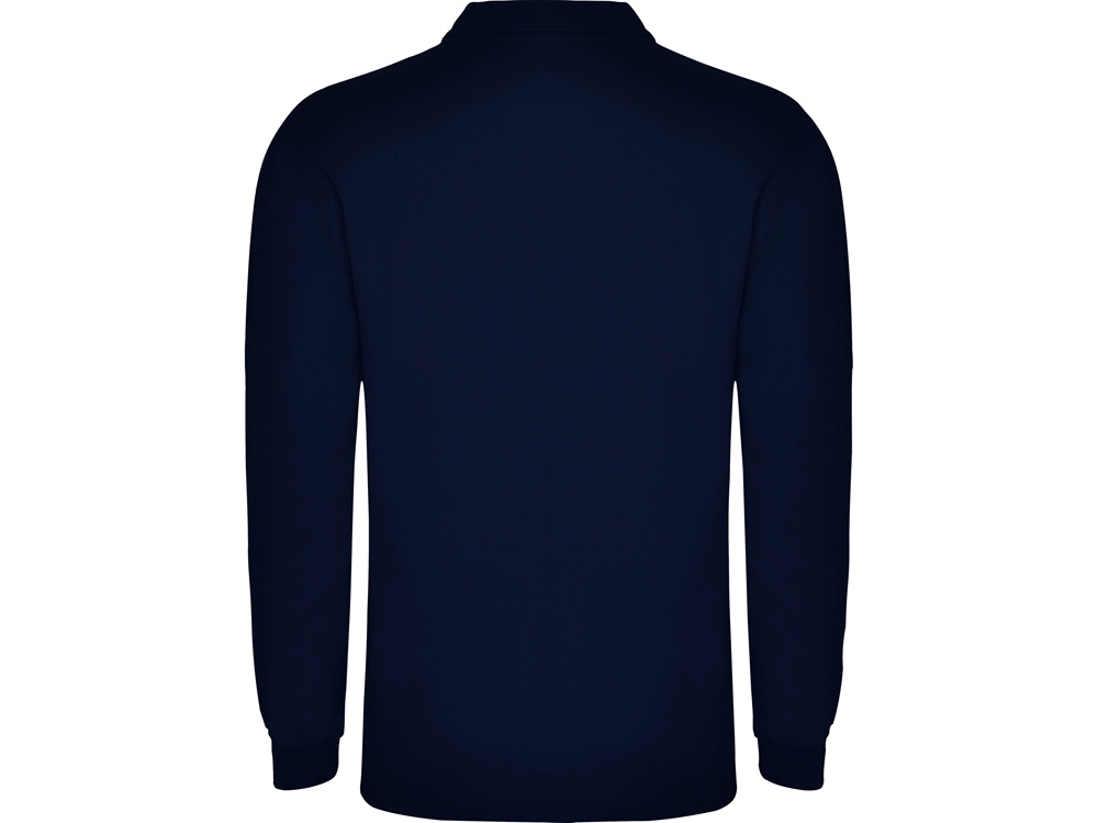 Рубашка поло Carpe мужская с длинным рукавом (navy) XL (Изображение 2)