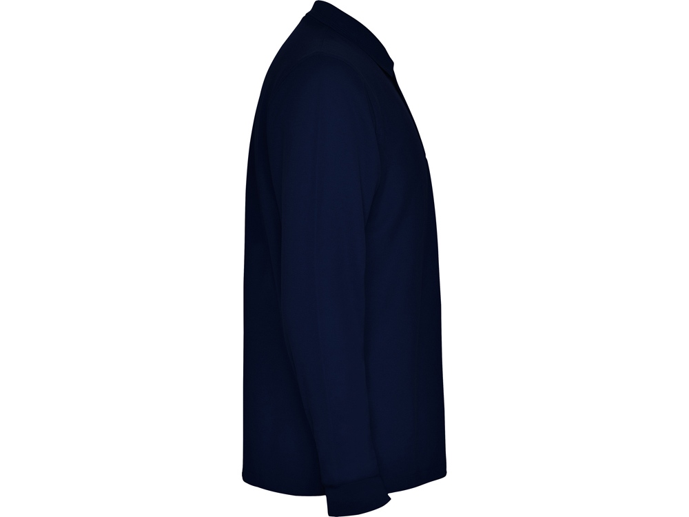Рубашка поло Carpe мужская с длинным рукавом (navy) S (Изображение 4)