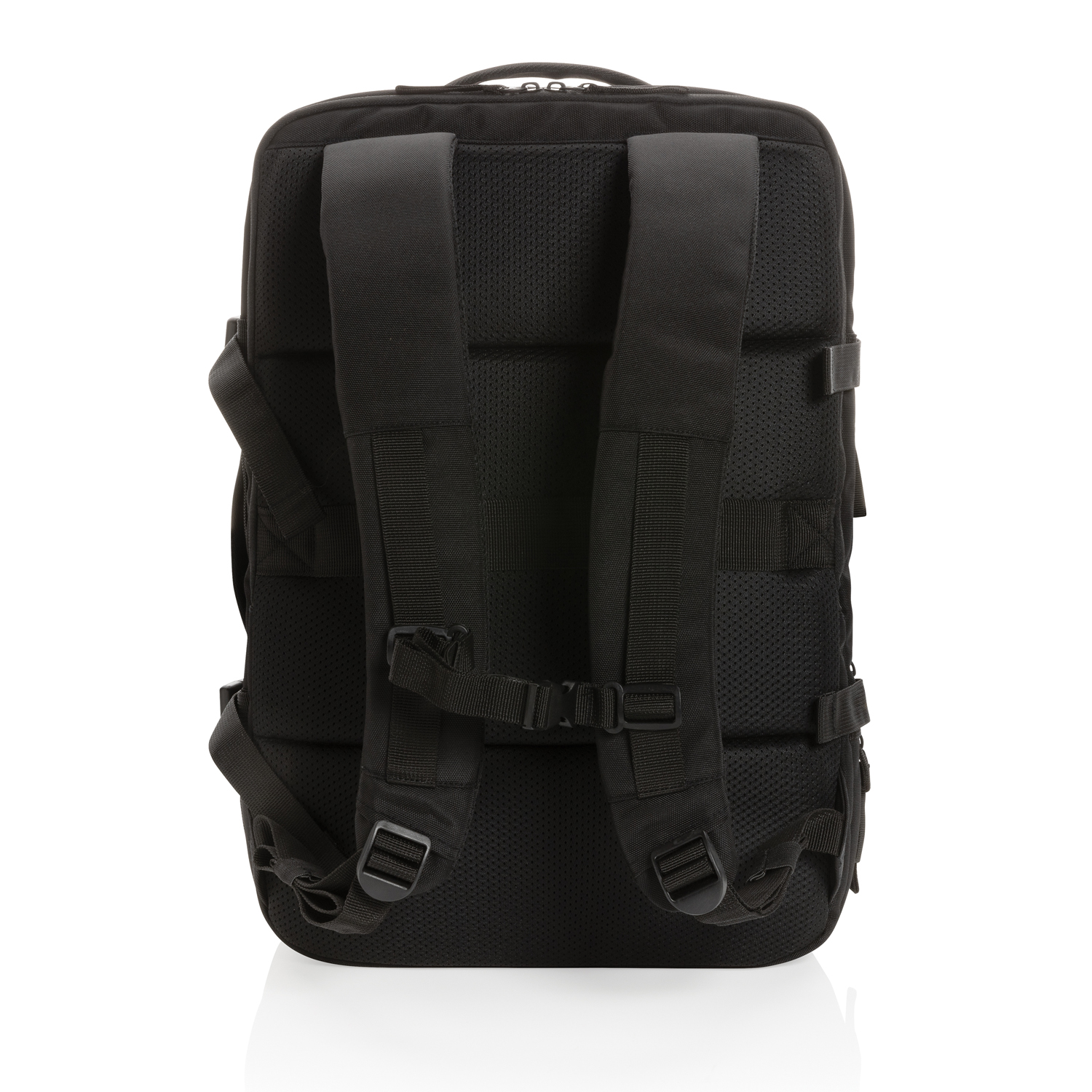 Рюкзак для путешествий Swiss Peak из rPET AWARE™ с регулируемым объемом, 15.6" (Изображение 8)