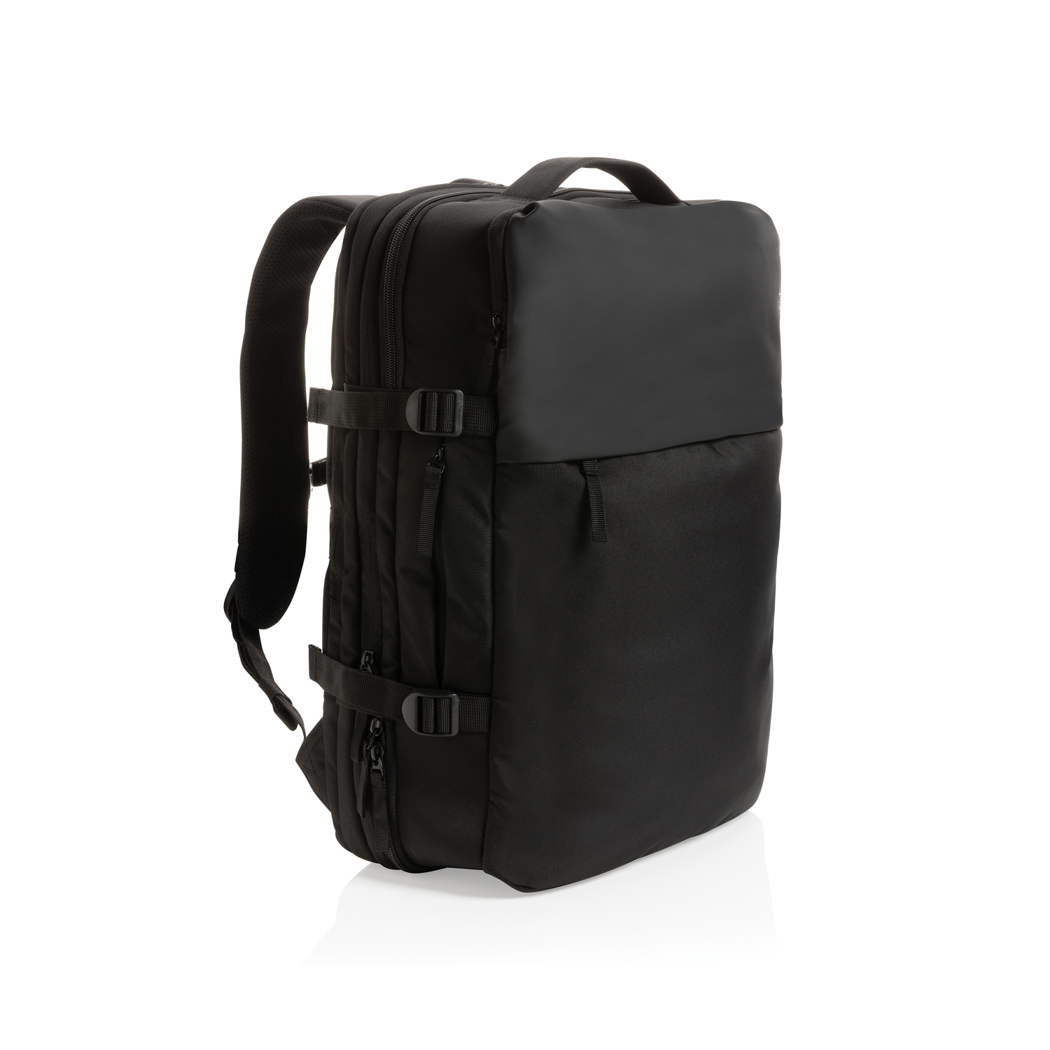 Рюкзак для путешествий Swiss Peak из rPET AWARE™ с регулируемым объемом, 15.6" (Изображение 1)